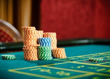 Live blackjack dealer studio